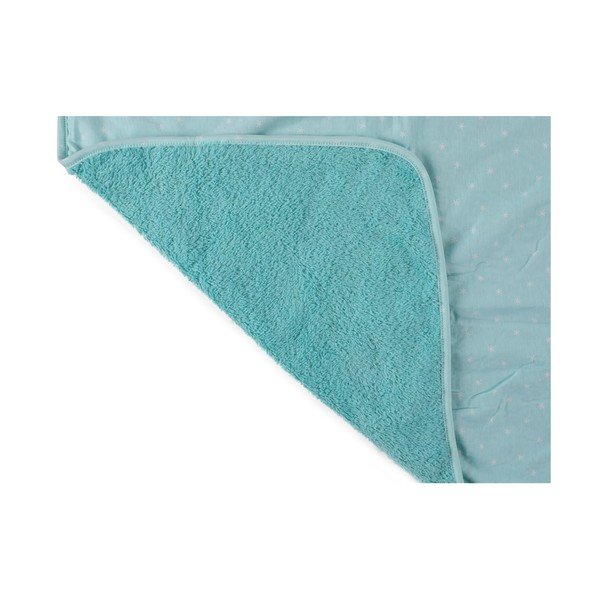 Türkiissinine puuvillane beebitekk 100x80 cm Sunny - Mijolnir