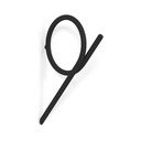 Must terasest seinakonks Tuba - Spinder Design