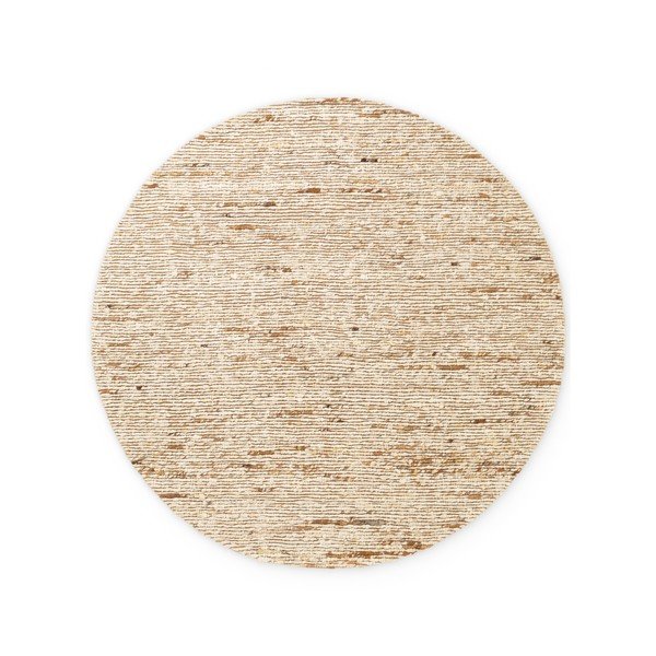 Beež käsitsi kootud villane ümmargune vaip ø 200 cm Bexley Woolwich - Ted Baker-image-4