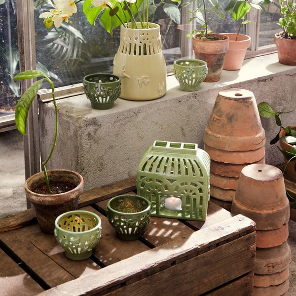 Keraamiline küünlajalg Orangery - Kähler Design-image-2