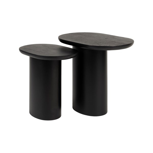 Abilauad 2 tk komplektis mangopuidust pealispinnaga 37x56 cm Bela - White Label