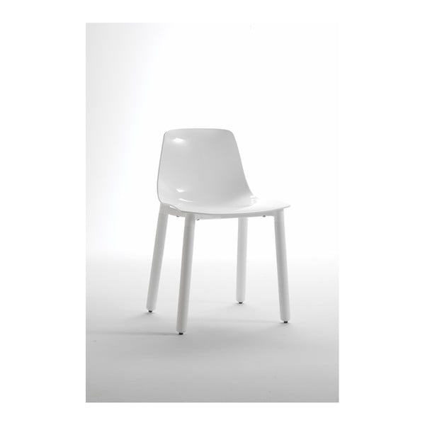 Bílá jídelní židle ITF Design Petite Sense