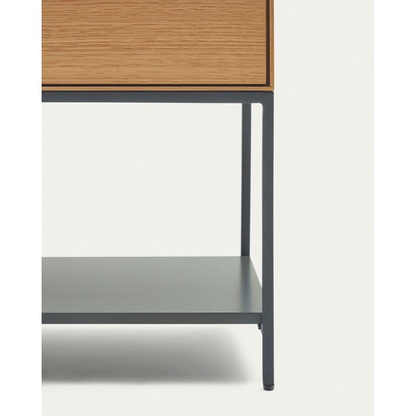 Tammedekooriga madal kummut  97,5x80 cm Vedrana - Kave Home-image-3