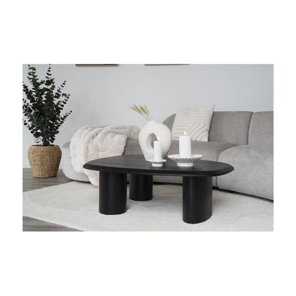 Must saarespooniga diivanilaud 78x96 cm Tirano - House Nordic-image-4