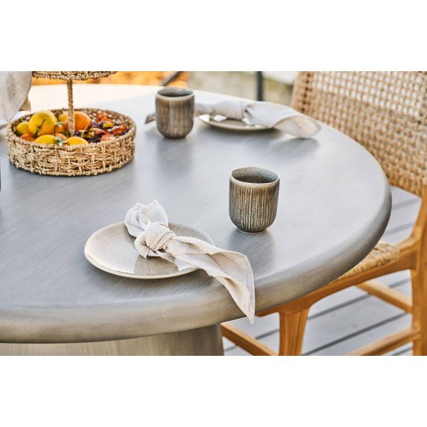 Hallikasbeežid keraamilised tassid komplektis 4 tk 360 ml Viola - House Nordic-image-1