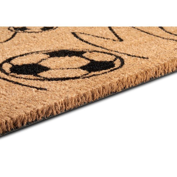 Kookoskiust uksematt 45x75 cm Soccer - Hanse Home-image-3