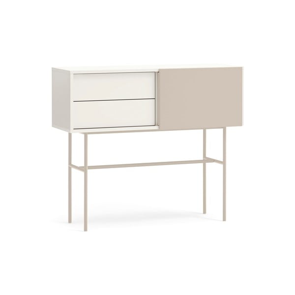 Beež/kreem konsoollaud 35x110 cm Nube - Teulat-image-3