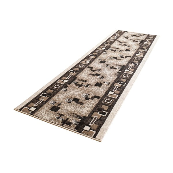 Pruun vaibajooksja 250x80 cm Cube - Hanse Home-image-2