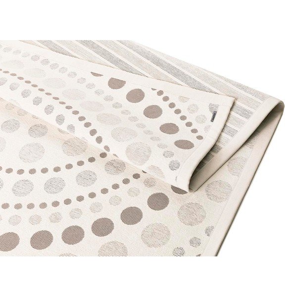 Valge ja hall kahepoolne vaip , 70 x 140 cm Oola - Narma-image-2