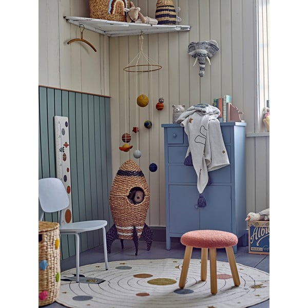 Oranž taburett Aksel - Bloomingville Mini-image-3