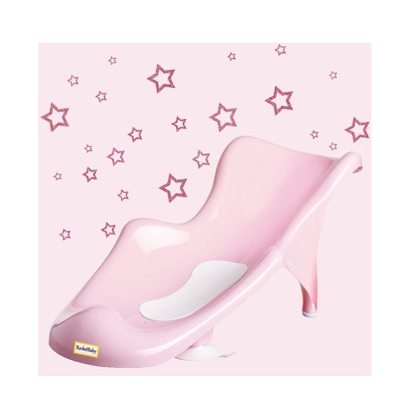 Roosa vannitool, 48x24 cm – Rocket Baby-image-2