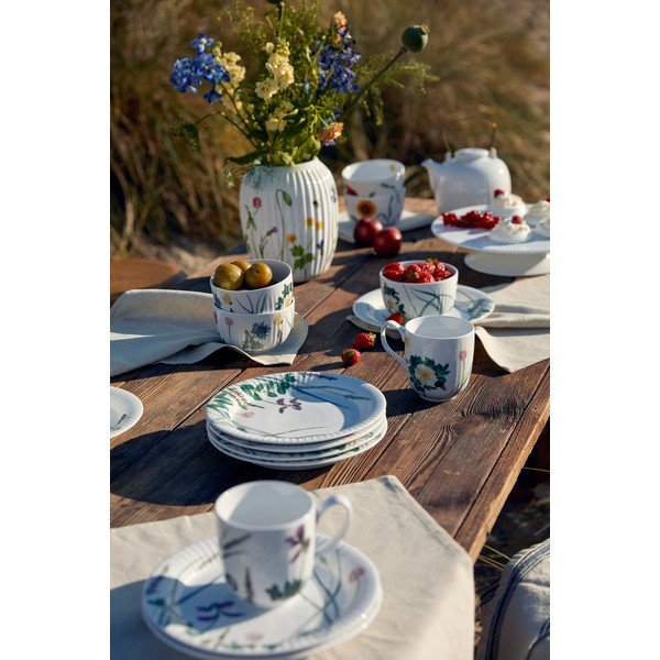 Valge portselanist supikauss 600 ml Hammershøi Summer - Kähler Design-image-3