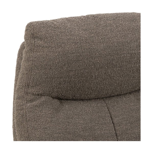 Hallikaspruun bukleekangast lõõgastustool London - Actona-image-1