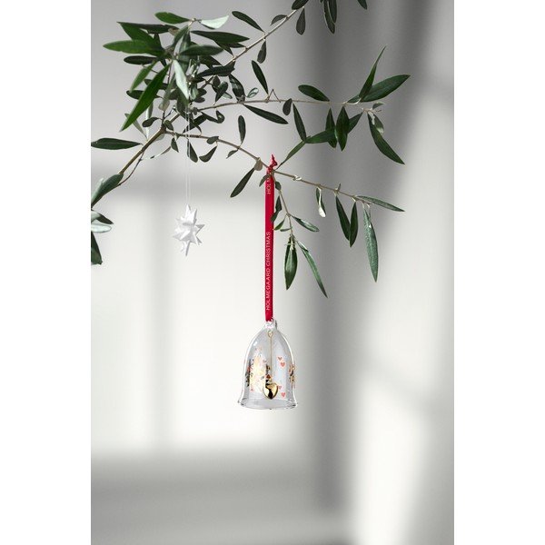 Klaasist jõulukaunistus Bell - Holmegaard-image-1