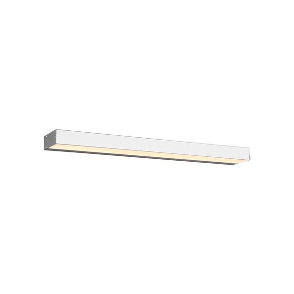 Hõbedaselt läikiv LED seinalamp (pikkus 60 cm) Rocco - Trio-image-3