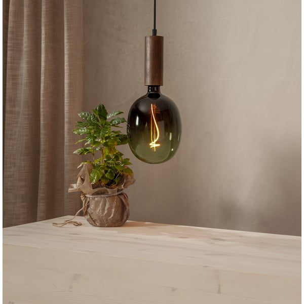 Tumepruun rippvalgusti Tub - Star Trading-image-1