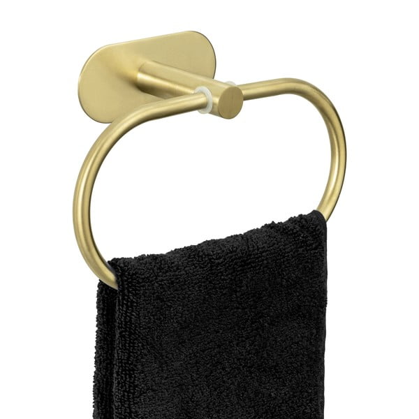 Isehoidev roostevabast terasest rätikuhoidja Orea Gold - Wenko-image-3