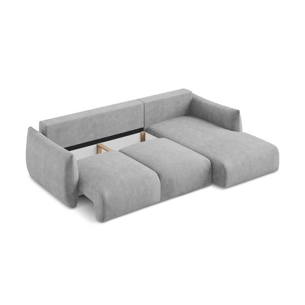 Helehall šenillist nurgadiivanvoodi (parem nurk) Leila - Makamii-image-4