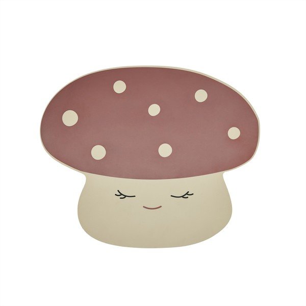 Silikoonist laste lauamatt 43x35,5 cm Mushroom - OYOY Mini