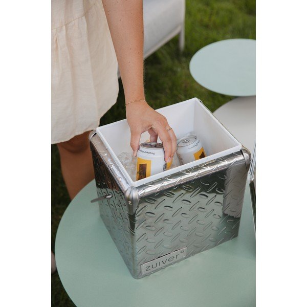 Hõbedane jahuti 15 l Cooler Be Heavy - Zuiver-image-1