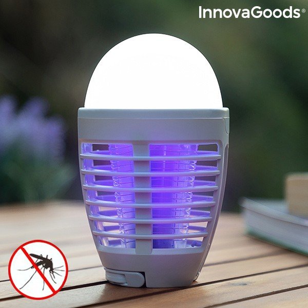Laetav sääskede latern 2 in 1 - InnovaGoods-image-1