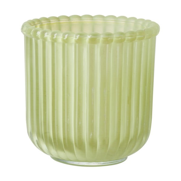 Zelená váza J-Line Ribbed