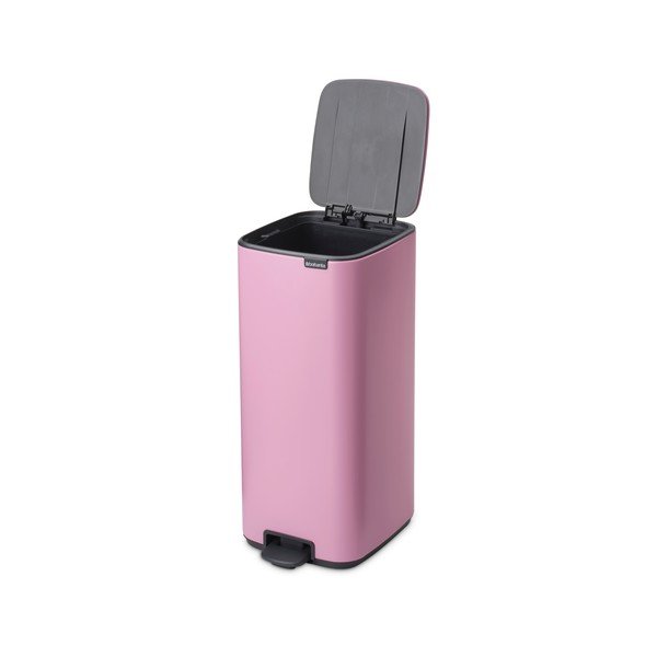 Roosa terasest prügikast 30 l Bo - Brabantia