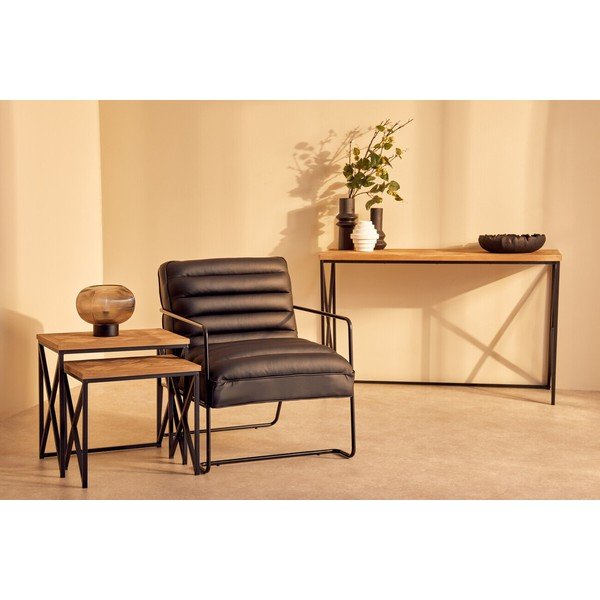 Konsoollaud naturaalses värvitoonis kuusepuidust 48x120 cm Kickford - Premier Housewares-image-3