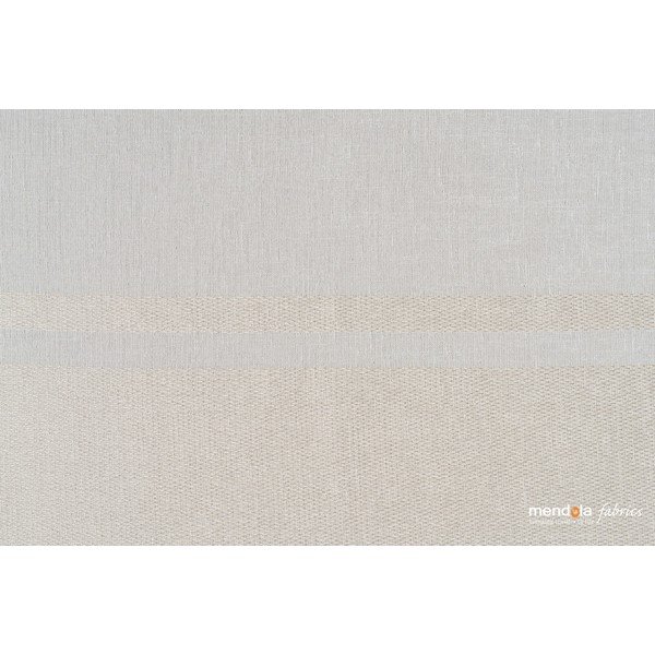 Beež-valge kardin 300x260 cm Sanova - Mendola Fabrics-image-4