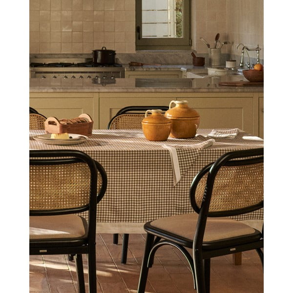 Pruun keraamiline vaas Tamariu - Kave Home-image-1