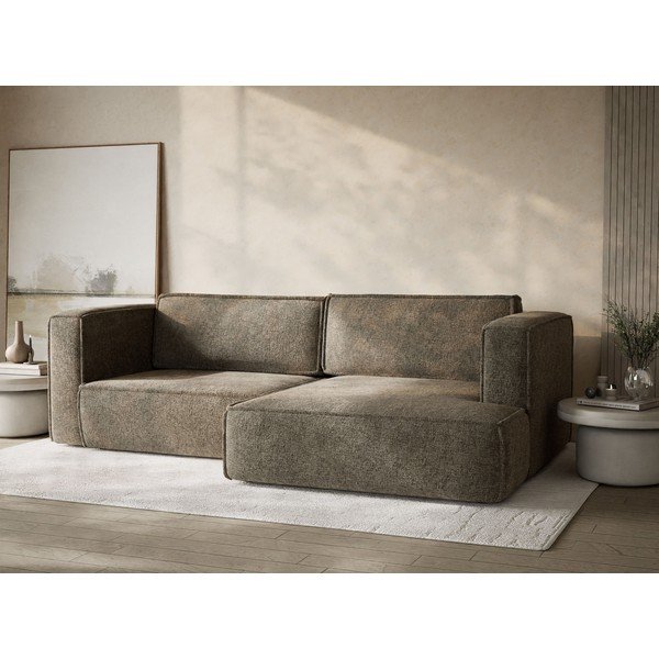 Pruun šenilldiivanvoodi/panipaigaga nurgadiivan (parem nurk/diivanvoodiga) Velto - Maison de Rêve-image-4