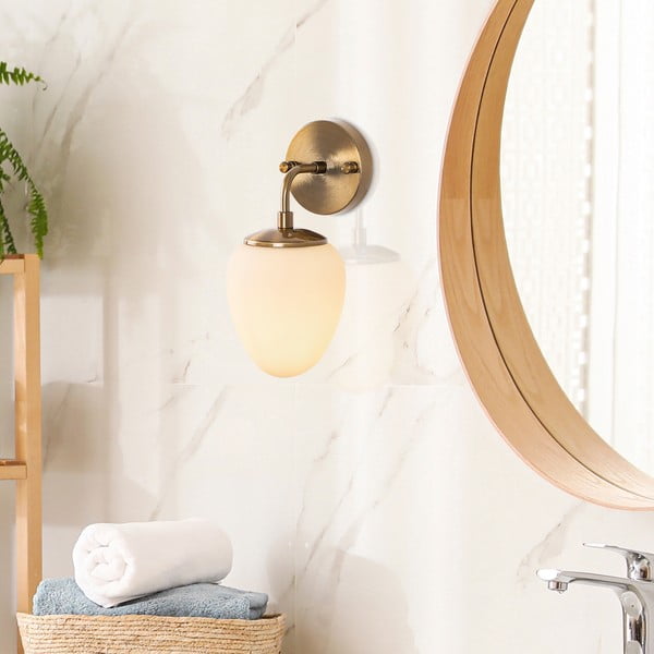 Pronksivärvi seinavalgusti ø 12 cm Ns - Opviq lights-image-3