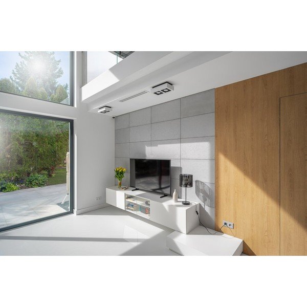 Valge laevalgusti metallist varjuga 34x18,5 cm Loid - GTV-image-1