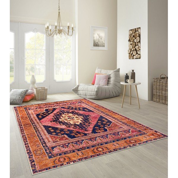 Oranž ja roosa vaip , 80 x 150 cm Senneh - Floorita-image-1