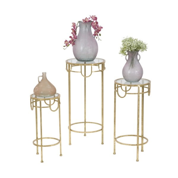 3 kuldse Lorenzo laua komplekt - Mauro Ferretti-image-3