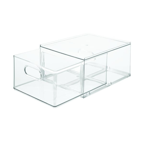 Läbipaistev hoiukarp iDesign The Home Edit, 34 x 25,3 cm - iDesign/The Home Edit-image-1