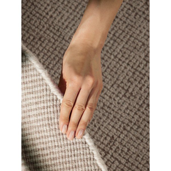 Kreem käsitsi kootud villane ümmargune vaip ø 160 cm Greenwich - Ted Baker-image-3