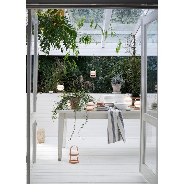 Kaasaskantav LED päikesepaneel/USB välisvalgusti ø 12 cm Soft Spot - Rosendahl-image-3