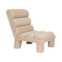 Beež bukleekangast tugitool Fern - Dutchbone