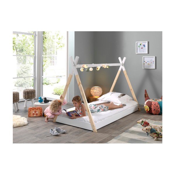 Valge lastevoodi , 90 x 200 cm Tipi - Vipack-image-3