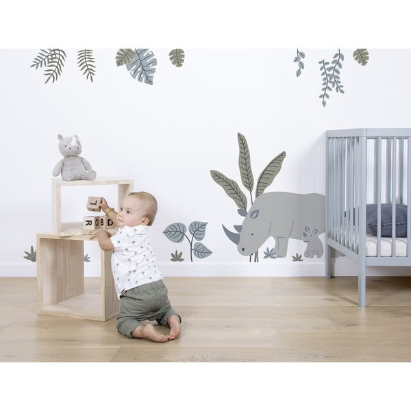 Kleebisleht 90x64 cm Rhinoceros - Lilipinso-image-1