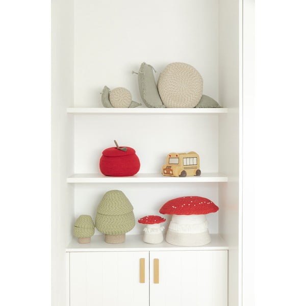 Roheline riidest laste mänguasjakorv ø 25x36 cm Big Tree - Lorena Canals-image-3