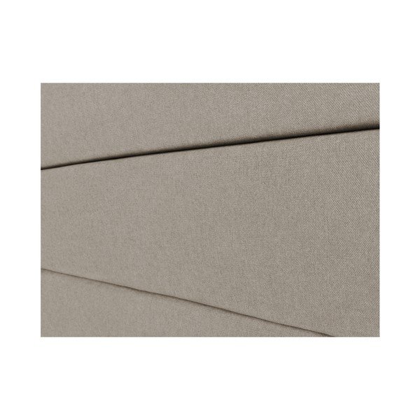 Krémové čelo postele Mazzini Sofas Pesaro, 200 x 120 cm-image-3