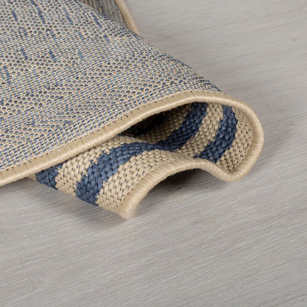 Sinine/beež ümmargune välivaip ø 160 cm Moretti - Flair Rugs-image-4