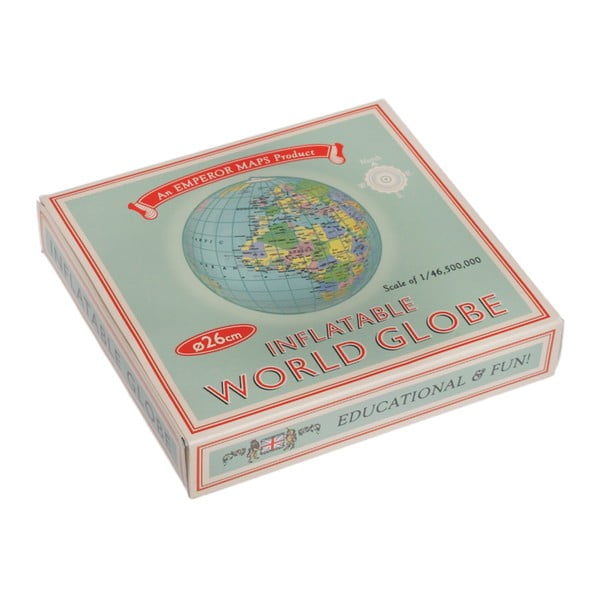 Täispuhutav pall ø 26 cm International World Map – Rex London-image-2
