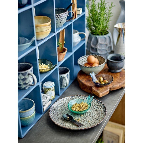 Hallid taldrikud 4-osalise komplektis, valmistatud kivikeraamikast, ø 26,5 cm Katrina - Bloomingville-image-2