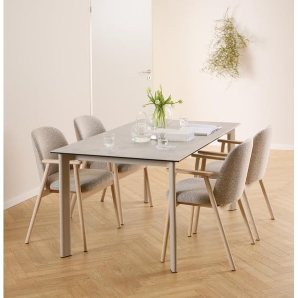 Beež söögitool Leo - Actona-image-1