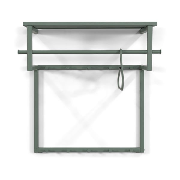 Roheline-hall metallist riiuliga seinanagi Rizzoli - Spinder Design-image-2