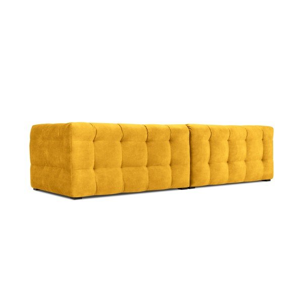 Kollane sametne diivan , 280 cm Vesta - Windsor & Co Sofas-image-4