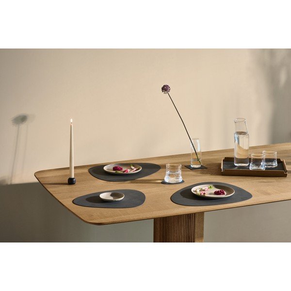 Öko-nahast lauamatt 37x44 cm Curve L Nupo - LIND DNA-image-1